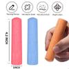 162 Pack 18 Colors Washable Sidewalk Chalk Set, Non-Toxic Jumbo Chalk for Outdoor Art Play, Paint on Playground, School Classroom Chalkboard, Office Blackboard, Outside Toys Gift For Kid and Adult view 3