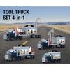 Mack: Tool Truck 4-in-1 Set - Theo Klein, 89 Piece Assembly Construction Set, Toys with Tools, Build A Forklift, Crane & Much More in The Cool Truck, Kids Pretend Play, Ages 3+ view 2