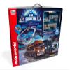 Auto World 14' Semi-Frozen Extreme Conditions Slot Race Set,Peterbilt Conventional w/Standard Freight Trailer-Alaskan Highway Heavy Haulers,SRS339 view 1