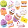 ArtCreativity Food Toys for Kids (Set of 50) Assorted Rubber Sweet Treats, Pretend Play Food for Boys and Girls, Snack Themed Birthday Party Favors, Unique Goody Bag Fillers for Children view 1