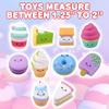 ArtCreativity Food Toys for Kids (Set of 50) Assorted Rubber Sweet Treats, Pretend Play Food for Boys and Girls, Snack Themed Birthday Party Favors, Unique Goody Bag Fillers for Children view 3