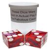 Matching Genuine Las Vegas Casino Dice - Wide Selection Authentic Casino Craps Dice Pairs with Matching Serial Numbers, Ideal for Collectors & Discerning Players view 2