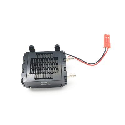 DAPENGNIAO Miniature 7.4V Hydraulic Radiator Suitable for 1/12 1/14 RC Hydraulic Excavator RC Dump Trucks Model Loader Upgrade Parts Accessories (Color : Hydraulic Radiator)