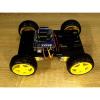 ALAMSCN Robot Motor Kit DC Motor 3-6V Gear TT Motor with Tire Wheel + L293D Motor Drive Controller Motor Control Expansion Board for Arduino Smart Car view 4