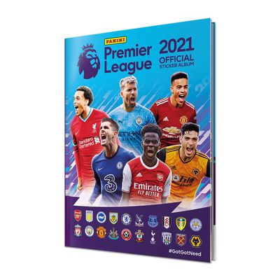 Premier League 2020-21 Panini Stickers Hardcover Limited Edition Album (Includes 2 Sticker Packs)