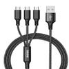 3-Port Charging Cable for DJI FPV Drone - Drone Valley Gear view 1