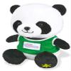 8202-411 I Love Gymnastic Talking Panda Bear view 2