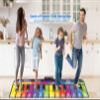 SUNLIN 6 ft. Floor Piano Mat for Kids & Toddlers, Giant Piano Mat, 24 Keys, 10 Built in Songs, 8 Instrument Sounds, Record & Playback, Song Booklet, Musical Toy Gift for Boys & Girls Age 3 4 5 6 7 8 9 view 2
