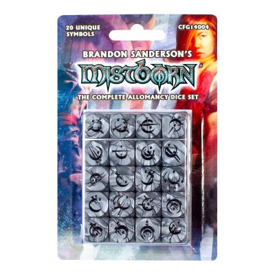 Mistborn Allomancy Dice Set by Crafty Games - Fantasy Role-Playing Accessory, Ages 13+