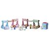 Disney Frozen 2 Twirlabouts Surprise Celebration Playset, 5 Dolls, 4 Convertible Sleds, 12 Accessories, Toy for Kids 3 and Up view 2
