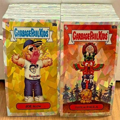 2020 Garbage Pail Kids Chrome Series 3 Complete Atomic Refractor 100-Card Set