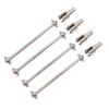 Treehobby Metal 4PCS Rear Dogbone shafts & 4PCS Differential Cups RC Cars Upgrade Parts for WLtoys 144001 1/14 RC Car Truck Buggy Replacement Accessories view 1