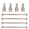 Treehobby Metal 4PCS Rear Dogbone shafts & 4PCS Differential Cups RC Cars Upgrade Parts for WLtoys 144001 1/14 RC Car Truck Buggy Replacement Accessories view 3