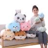 hitoshe Cat Plush Pillow, Soft White Cat Stuffed Animal Toy Cylindrical Body Pillow Gifts for Kids, 23.6" view 4