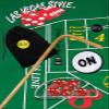 Cyber-Deals Craps Kit Sets with Dice Stick & Acrylic Dice Boat, Featuring Authentic Las Vegas Casino Table-Played Dice (Harrah's (Red Polished)) view 1
