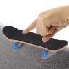 Combort 1Pc Finger Skateboards Fingerboards Sets, Maple Wooden+Alloy Fingerboard Finger Skateboards with Box Reduce Pressure Kids Gifts(Dark Blue) view 1