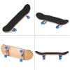 Combort 1Pc Finger Skateboards Fingerboards Sets, Maple Wooden+Alloy Fingerboard Finger Skateboards with Box Reduce Pressure Kids Gifts(Dark Blue) view 4