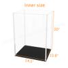 Odoria Clear Acrylic Assembly Required Display Box Case 20" High Figure Display Dustproof view 3