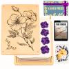 Berstuk Wooden Flower Press for Adults and Teens - Includes Expert Video Tutorials - Large Flower Press Kit 10.8" x 6.9" - Gift-Ready Packaging Ideal for Arts and Crafts Lovers view 1