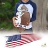 2Pepers Make Your Own American Football Pillow, Football Gifts for Boys and Girls Ages 3 4 5 6 7 8 9 10 Years and Up, DIY Arts and Crafts Kit for Kids, Sports Present, Boys Toys view 2