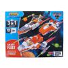 Anker Play Blokko 3 in 1 Galaxy Fleet 108 Piece Building Kit, Orange view 1