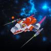 Anker Play Blokko 3 in 1 Galaxy Fleet 108 Piece Building Kit, Orange view 3