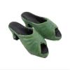 Melody Jane Dollhouse Green Sandals Mules Ladies Shoes Miniature Shop Bedroom Accessory view 1