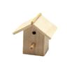 Melody Jane Dollhouse Bare Wood Bird House Box Miniature Unfinished Garden Accessory view 1