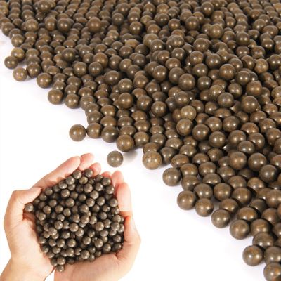 KISEER 2500 Pcs 3/8 Inch Slingshot Ammo Ball Natural Biodegradable Clay Slingshot Ball