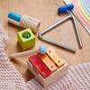HABA 305922 Musical Sounds Musical Joy- with Its Triangle, Jingle Bell Block, Mini metallophone and Rattle, Different Sounds and Composing Simple melodies. Ages 2 and Up (Made in Germany) view 4