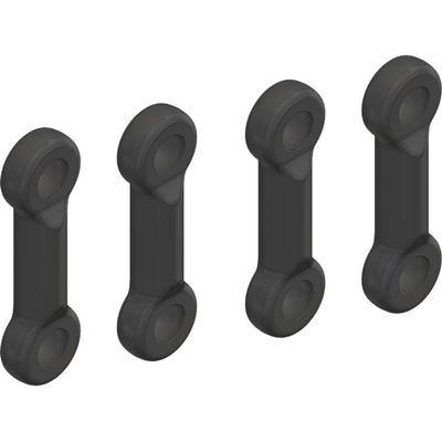 Corally 00180-089 Anti-Roll Bar Ball Cups - Composite - 4 pcs: Dementor, Kronos, Python, Shogun