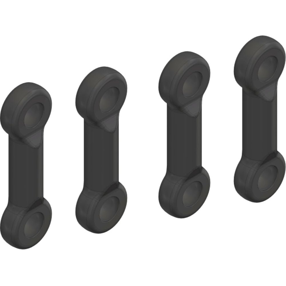 Corally 00180-089 Anti-Roll Bar Ball Cups - Composite - 4 pcs: Dementor, Kronos, Python, Shogun