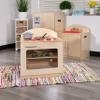 EMMA + OLIVER Children's Wooden Kitchen Stove with Turnable Knobs for Commercial or Home Use view 1