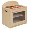EMMA + OLIVER Children's Wooden Kitchen Stove with Turnable Knobs for Commercial or Home Use view 2