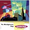 sabena reproduction affiche format 50x70 cm sur papier luxe mat 300 grammes view 1