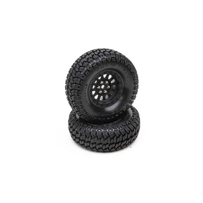 Duratrax Class 1 Scaler CR C3 Mntd 1.9 Blk 2 DTXC4065 RC Tire