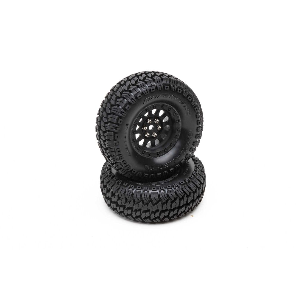 Duratrax Class 1 Scaler CR C3 Mntd 1.9 Blk 2 DTXC4065 RC Tire