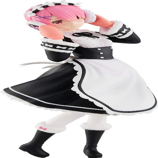 Good Smile Re:Zero - Starting Life in Another World: Ram (Ice Season Version) Pop Up Parade PVC Figure, Multicolor
