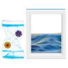 Coitak Liquid Motion Bubbler Timer and Sandscape Moving Sand Picture, 2 Pack Liquid Bubbler Relaxing Desk Toys, Moving Sand Art for Home Decor and Office view 1