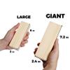 Outdoor Games Giant Tower Stacking Game Stack to 5 Ft Tall Includes 54 Blocks Carry Bag and Scoreboard - for Backyard,Beach,Lawn,Tailgates view 2