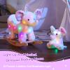 Glow Guards Light up Musical Elephant Baby Rocking Horse, Rainbow Elephant Rocker Set of 2 with Elephant Stuffed Animal, Stuffed Plush Ride-on Rocking Animal for Toddlers Baby Girl Ages 1-3 view 4
