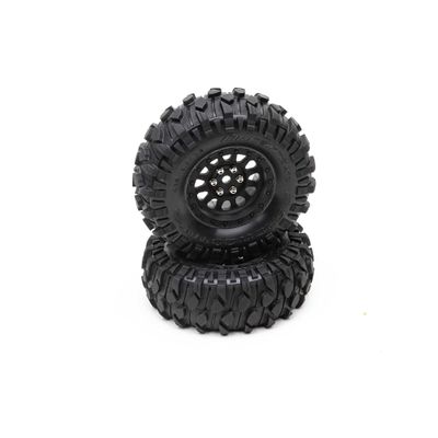 Duratrax Class 1 Showdown CR C3 Mntd 1.9 Blk 2 DTXC4074 RC Tire