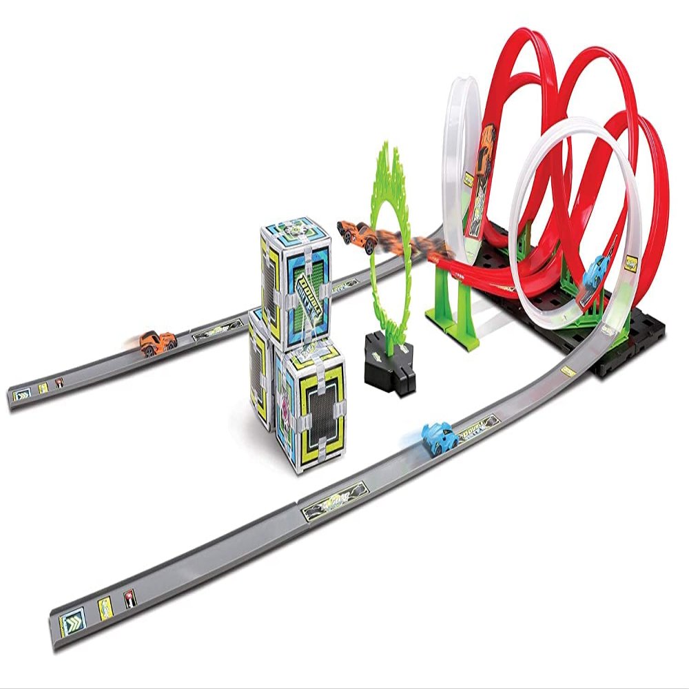 Bburago B18-30532 GO Gears Extreme Double Vortex, Multiple Colours