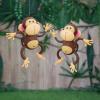 4E's Novelty Inflatable Monkeys - Pack of 4-27 Inch Large Monkeys Inflatables For Jungle Decor, Safari Birthday Decorations, Kids Animal Party Supplies, Baby Shower Favors view 2