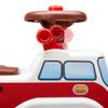 Falk - Retro Combivan Carrier - from 12 Months - Made in France - Steering Wheel with Horn - Sound Effect Lever - Storage Chest - Customisable License Plate - 703 view 3
