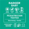 Badger Mineral Baby Sunscreen Cream SPF 40, 98% Organic Toddler Sunscreen with Zinc Oxide, Broad Spectrum, Reef Safe, Water Resistant, Pediatrician Tested Baby Sunblock, 2.9 fl oz, 2-Pack view 3