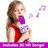 Move2Play, Kids Karaoke Microphone | Includes Bluetooth & Pre-Loaded Songs | Birthday Girls Present for All Ages, 2, 3, 4, 5+ Year Old Girls, Boys & Toddlers (Purple) view 2