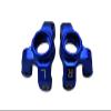 2pc Set Losi 1/18 2Wd Mini-T 2.0 Los01015 Aluminum Stabilizing Mount for Front Upper Arm Tie Rods by GPM (Blue) view 1