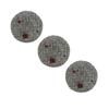 War World Gaming 50mm Round Dungeon Stone Resin Bases x3 for 20-28mm Scale Miniatures & Figures view 1