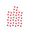 10PCS Mini Life Buoy Mini Swimming Ring Lightweight Cute Fun Craft Toy Miniature Toy Figurine view 1